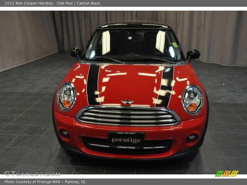 Chili Red / Carbon Black 2013 Mini Cooper Hardtop