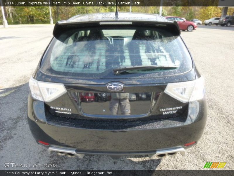 Crystal Black Silica / Carbon Black 2014 Subaru Impreza WRX Premium 5 Door