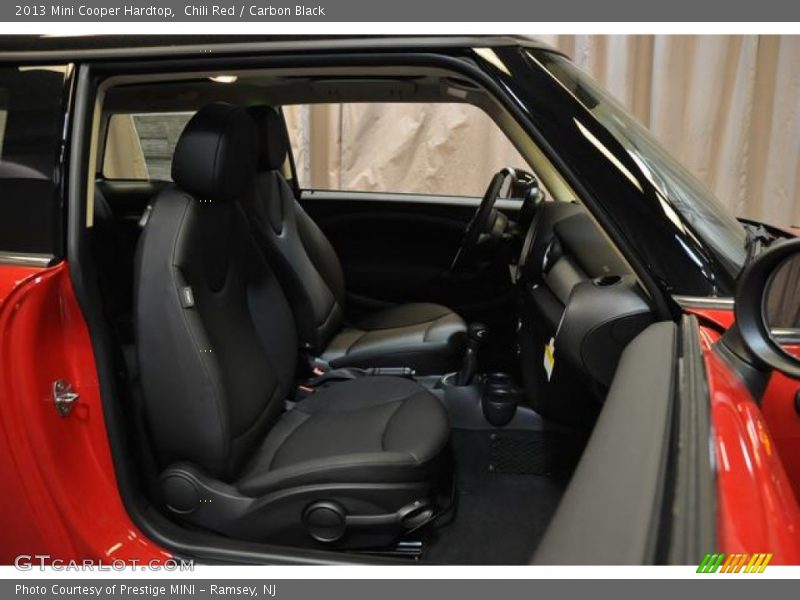 Chili Red / Carbon Black 2013 Mini Cooper Hardtop