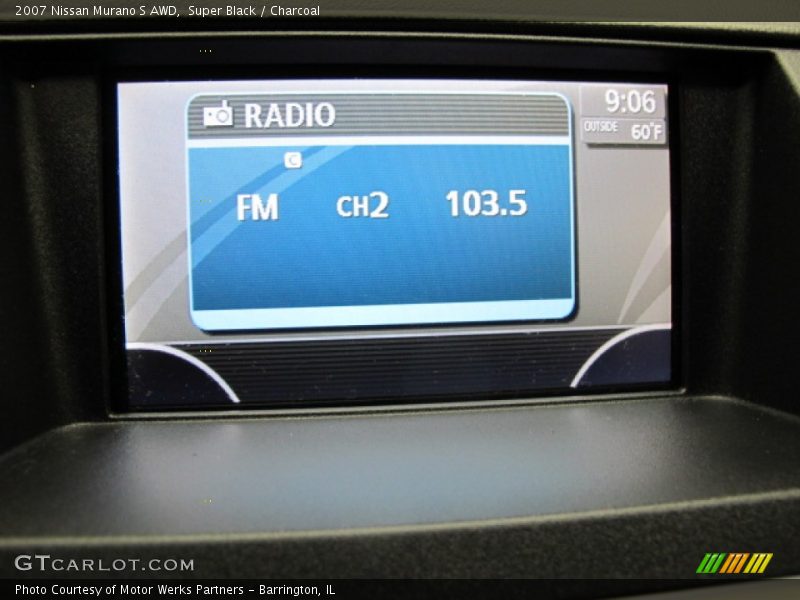Super Black / Charcoal 2007 Nissan Murano S AWD