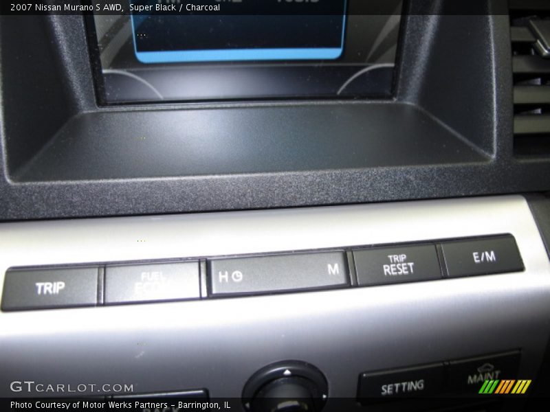 Super Black / Charcoal 2007 Nissan Murano S AWD