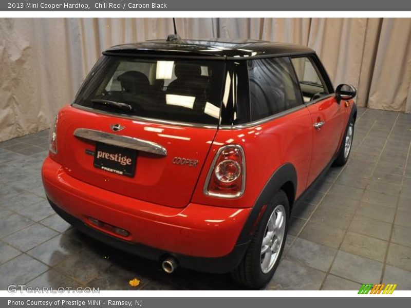 Chili Red / Carbon Black 2013 Mini Cooper Hardtop