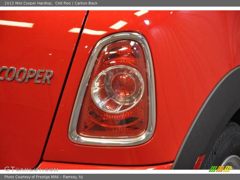 Chili Red / Carbon Black 2013 Mini Cooper Hardtop