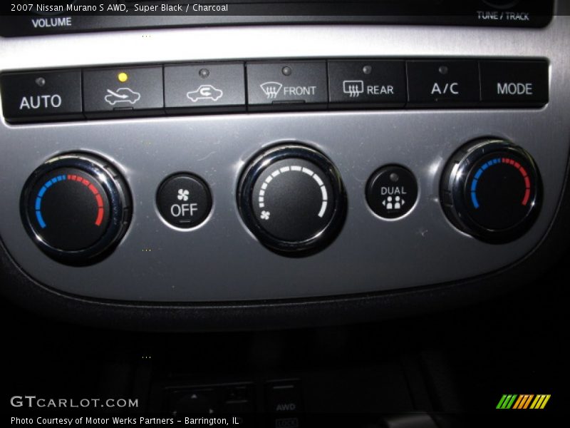 Super Black / Charcoal 2007 Nissan Murano S AWD