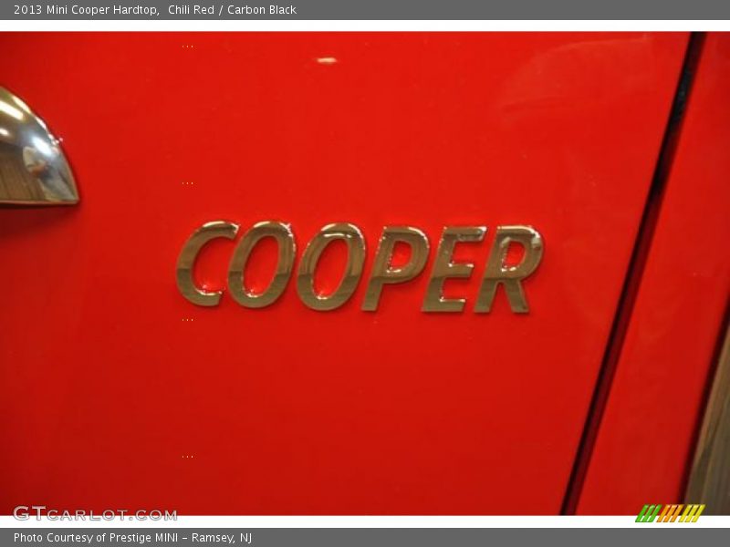 Chili Red / Carbon Black 2013 Mini Cooper Hardtop