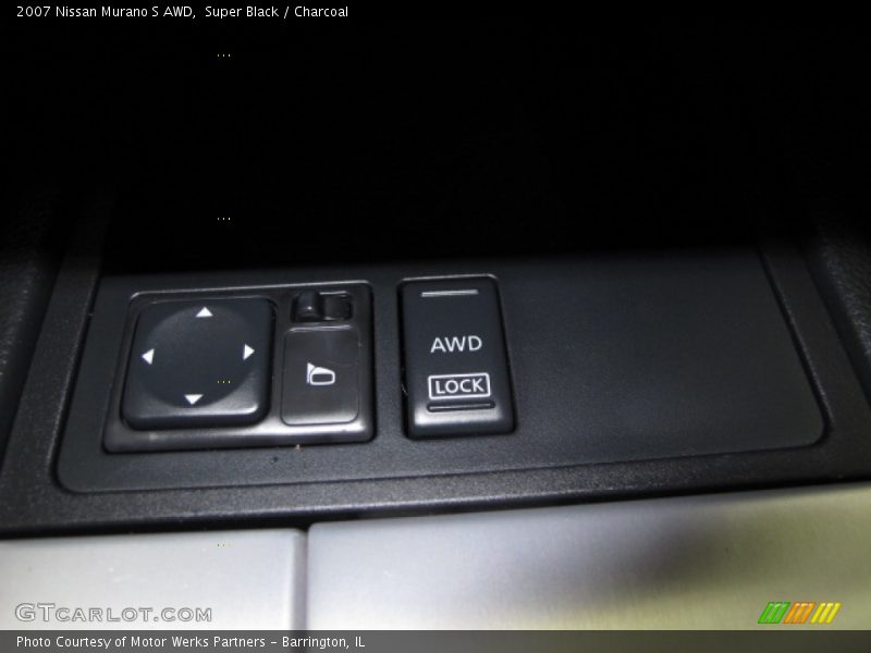 Super Black / Charcoal 2007 Nissan Murano S AWD