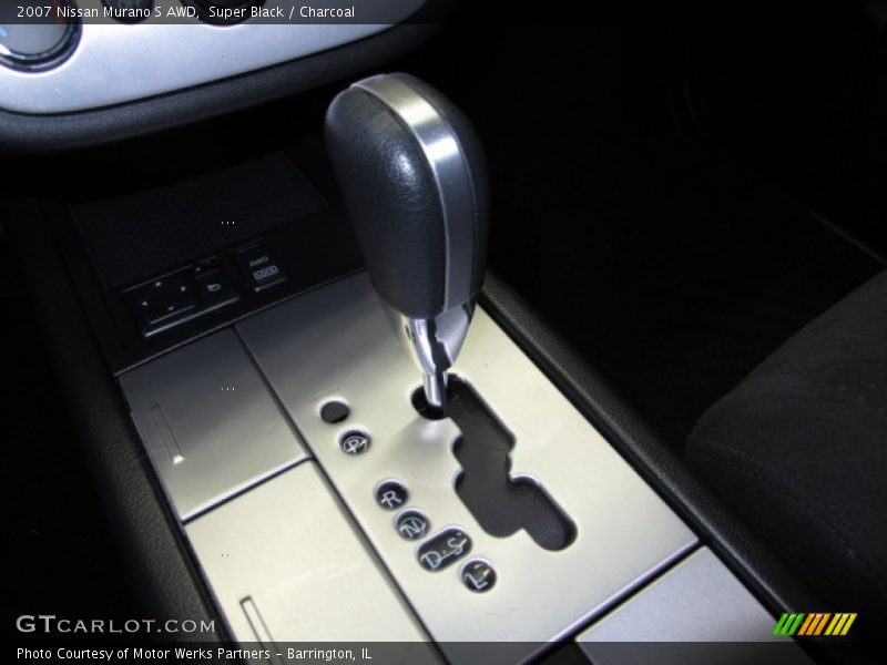Super Black / Charcoal 2007 Nissan Murano S AWD
