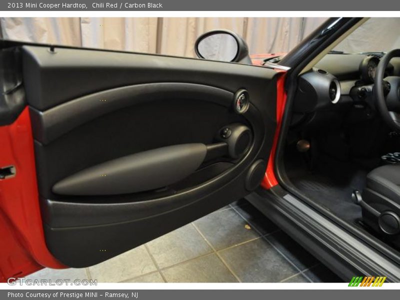 Chili Red / Carbon Black 2013 Mini Cooper Hardtop