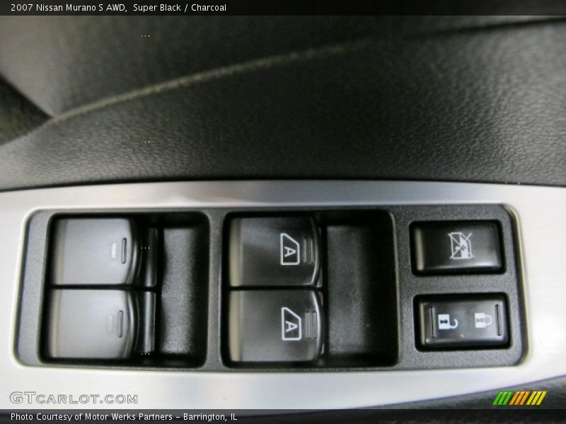 Super Black / Charcoal 2007 Nissan Murano S AWD