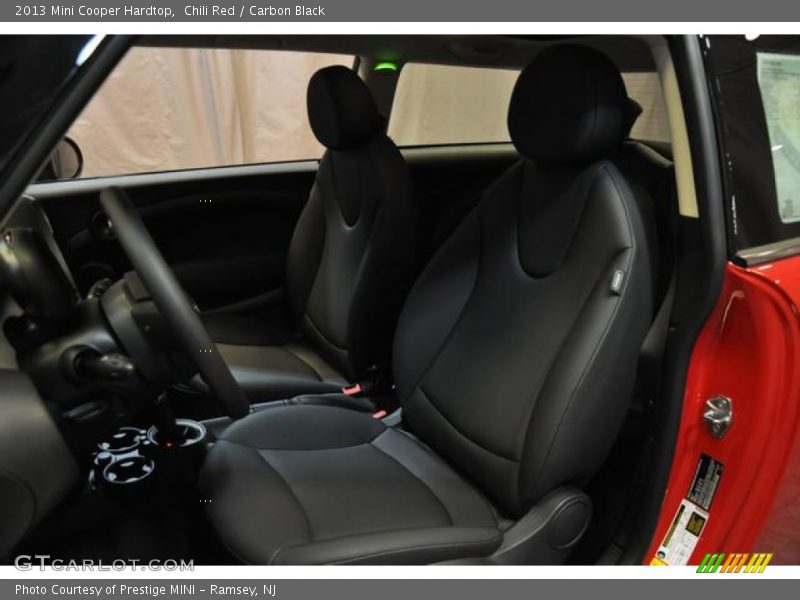 Chili Red / Carbon Black 2013 Mini Cooper Hardtop