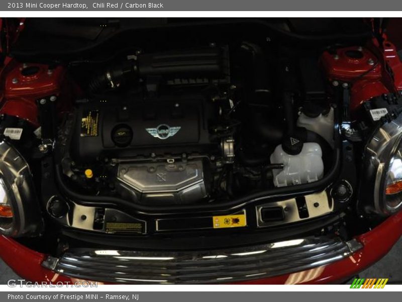 Chili Red / Carbon Black 2013 Mini Cooper Hardtop