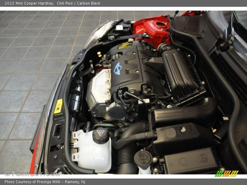 Chili Red / Carbon Black 2013 Mini Cooper Hardtop