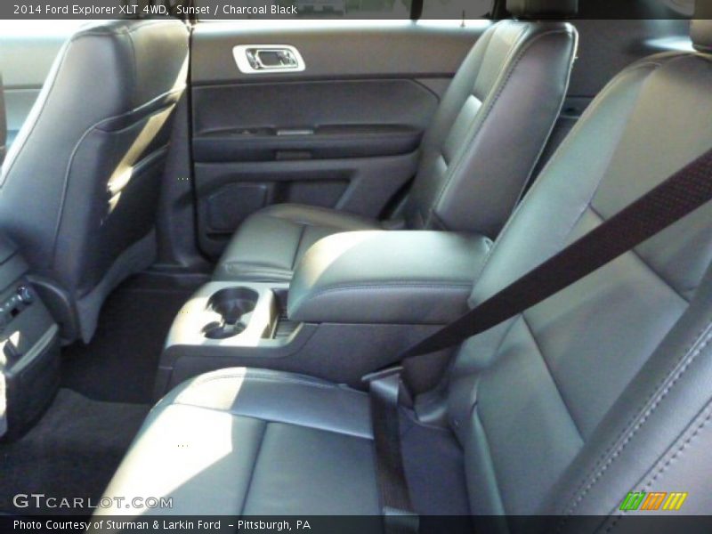 Sunset / Charcoal Black 2014 Ford Explorer XLT 4WD