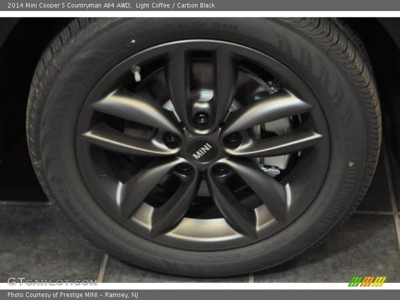 Light Coffee / Carbon Black 2014 Mini Cooper S Countryman All4 AWD