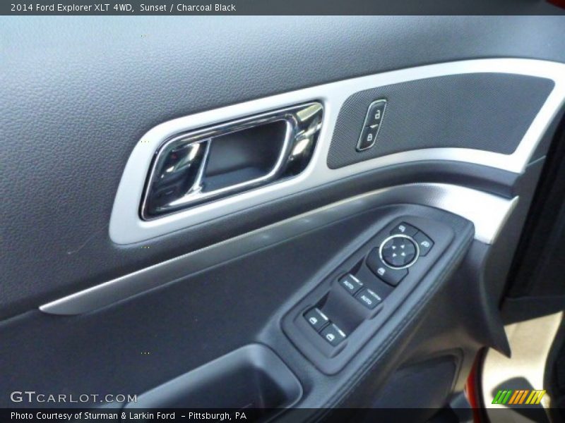 Sunset / Charcoal Black 2014 Ford Explorer XLT 4WD