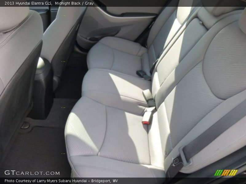 Midnight Black / Gray 2013 Hyundai Elantra GLS
