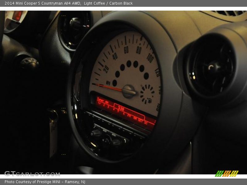Light Coffee / Carbon Black 2014 Mini Cooper S Countryman All4 AWD