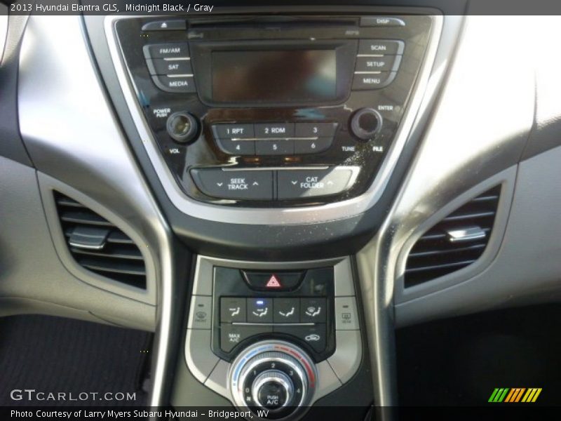 Midnight Black / Gray 2013 Hyundai Elantra GLS