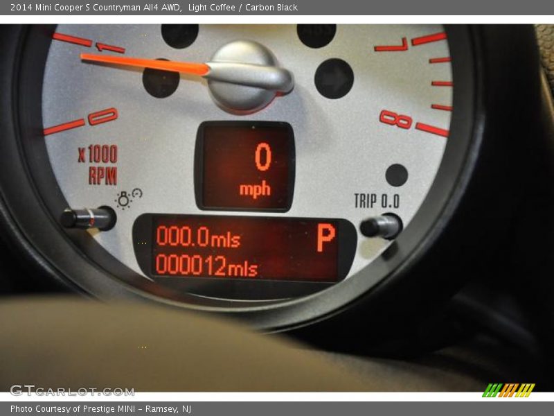 Light Coffee / Carbon Black 2014 Mini Cooper S Countryman All4 AWD