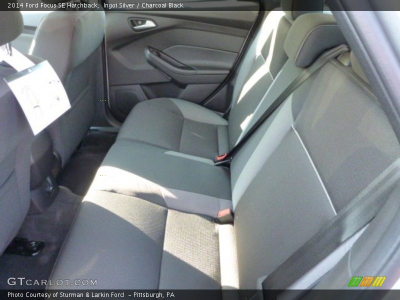 Ingot Silver / Charcoal Black 2014 Ford Focus SE Hatchback