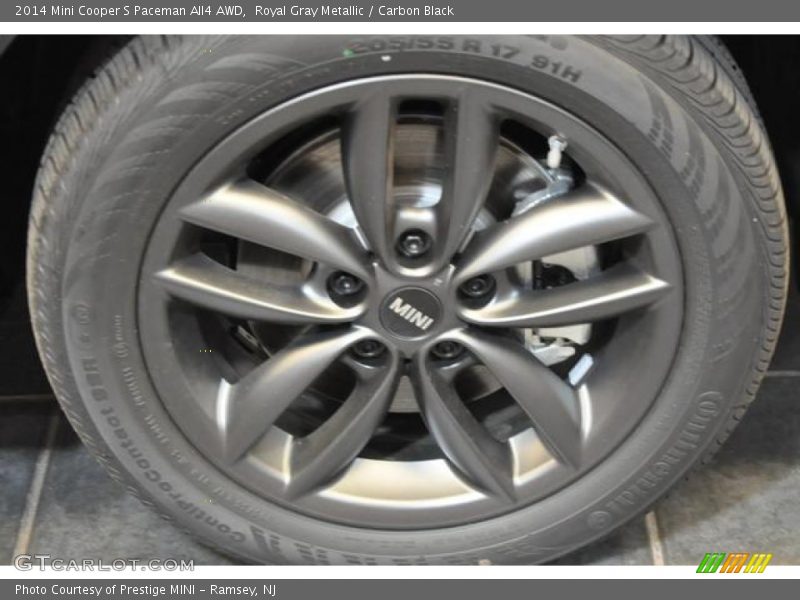 Royal Gray Metallic / Carbon Black 2014 Mini Cooper S Paceman All4 AWD