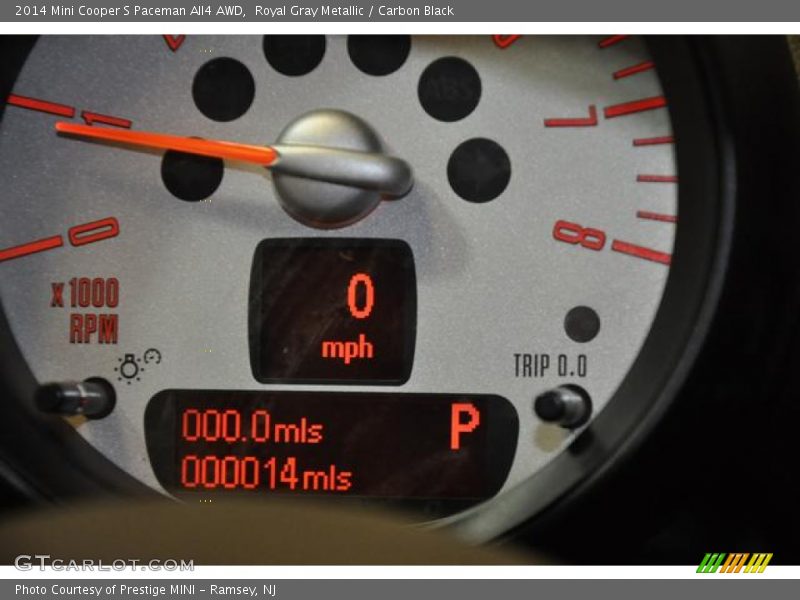 Royal Gray Metallic / Carbon Black 2014 Mini Cooper S Paceman All4 AWD