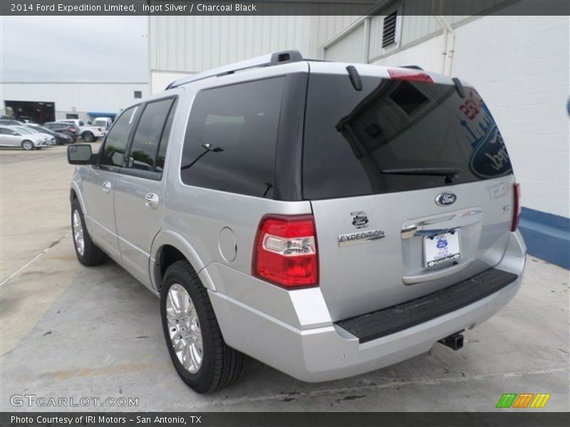 Ingot Silver / Charcoal Black 2014 Ford Expedition Limited