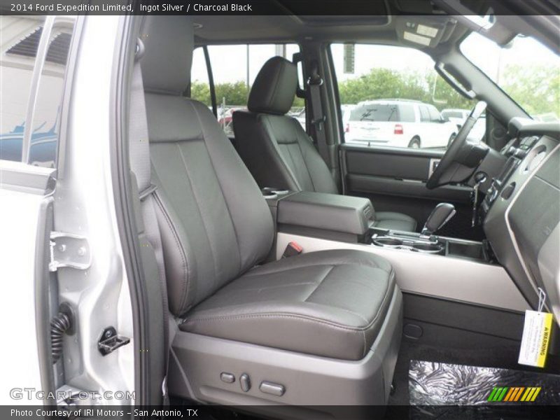 Ingot Silver / Charcoal Black 2014 Ford Expedition Limited