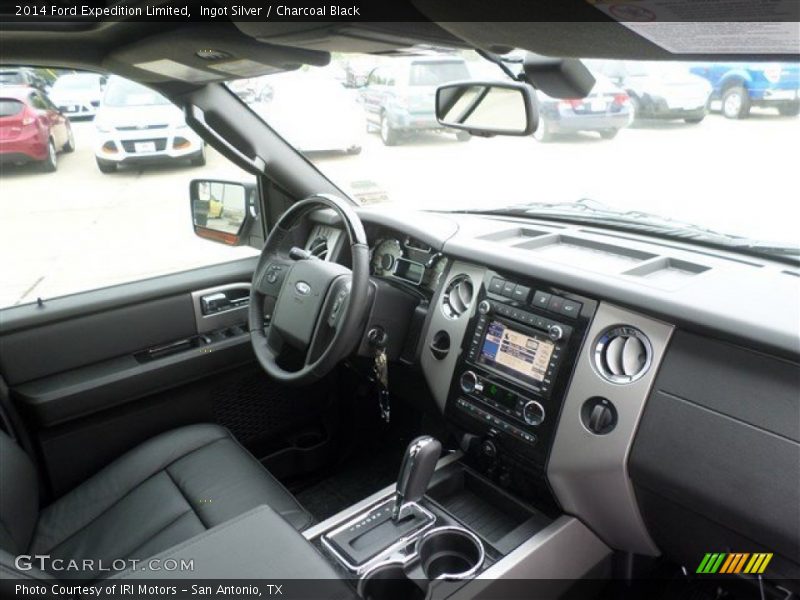 Ingot Silver / Charcoal Black 2014 Ford Expedition Limited