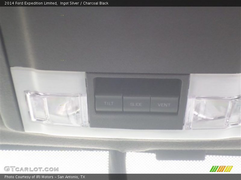 Ingot Silver / Charcoal Black 2014 Ford Expedition Limited