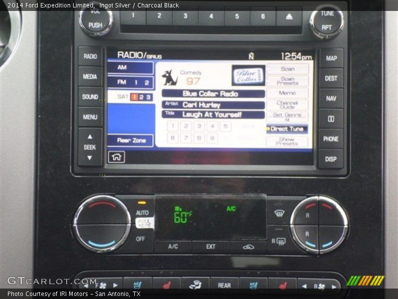 Ingot Silver / Charcoal Black 2014 Ford Expedition Limited