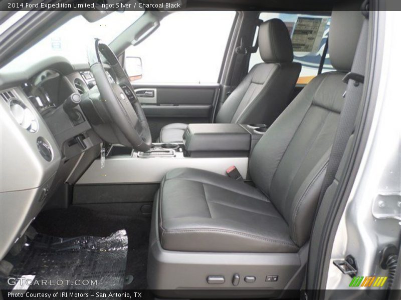 Ingot Silver / Charcoal Black 2014 Ford Expedition Limited