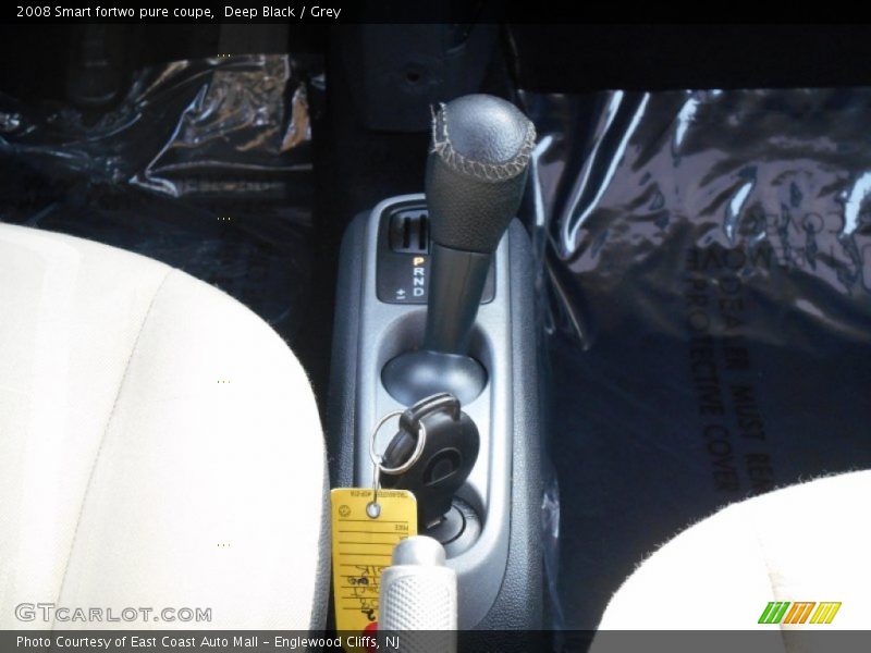 Deep Black / Grey 2008 Smart fortwo pure coupe