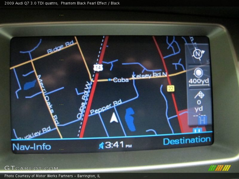 Phantom Black Pearl Effect / Black 2009 Audi Q7 3.0 TDI quattro