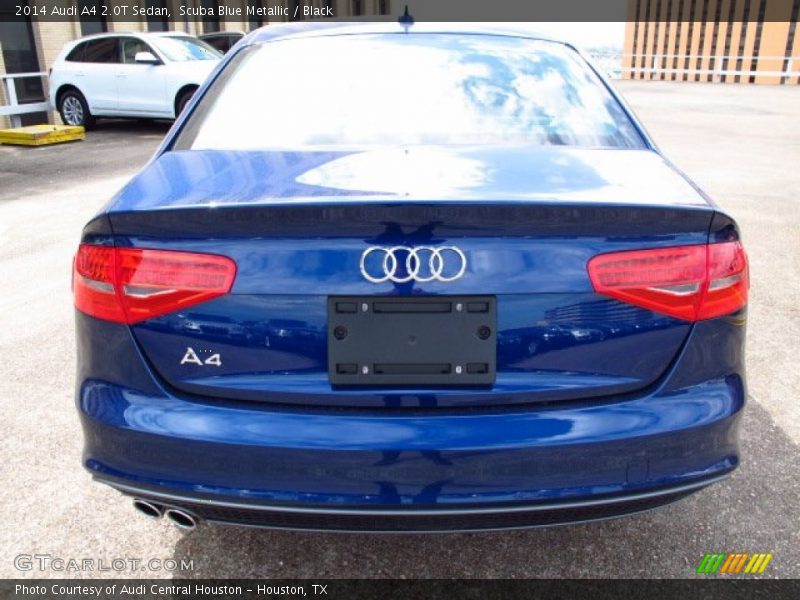 Scuba Blue Metallic / Black 2014 Audi A4 2.0T Sedan