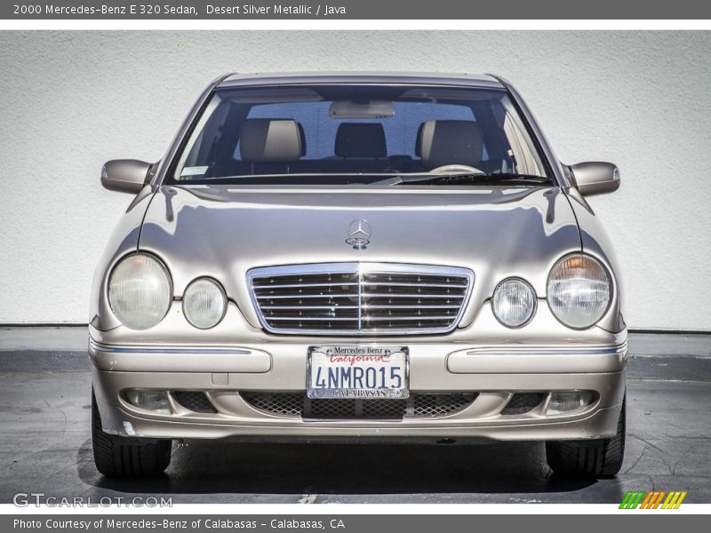 Desert Silver Metallic / Java 2000 Mercedes-Benz E 320 Sedan