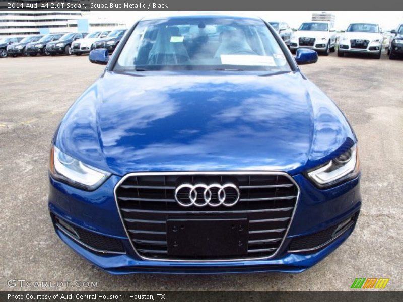 Scuba Blue Metallic / Black 2014 Audi A4 2.0T Sedan