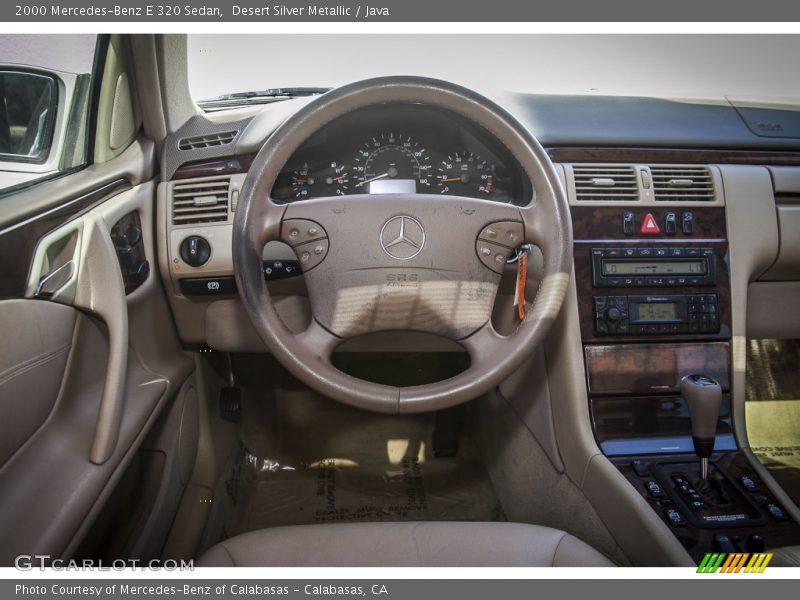 Desert Silver Metallic / Java 2000 Mercedes-Benz E 320 Sedan