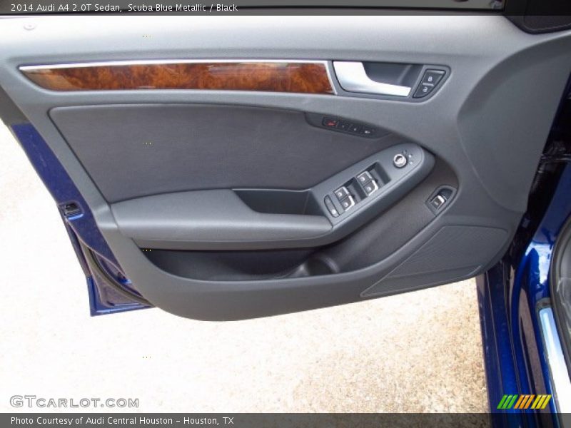 Scuba Blue Metallic / Black 2014 Audi A4 2.0T Sedan