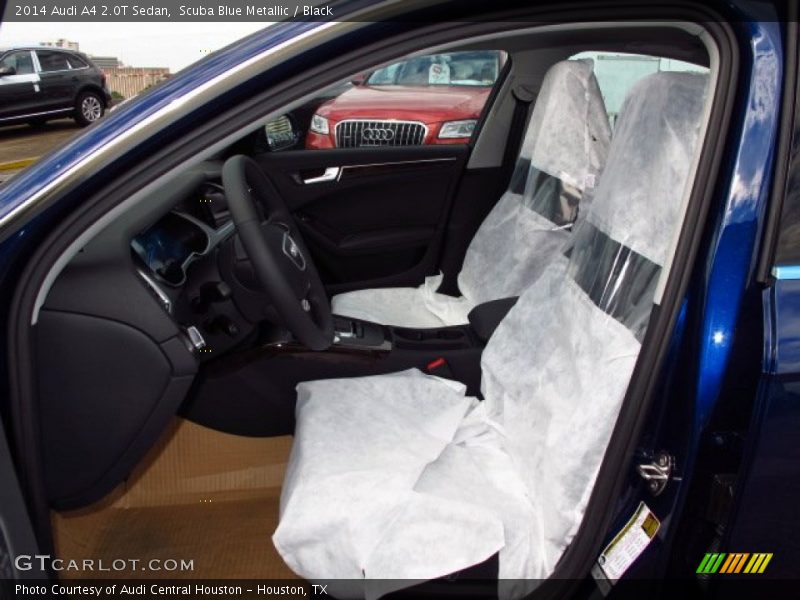 Scuba Blue Metallic / Black 2014 Audi A4 2.0T Sedan