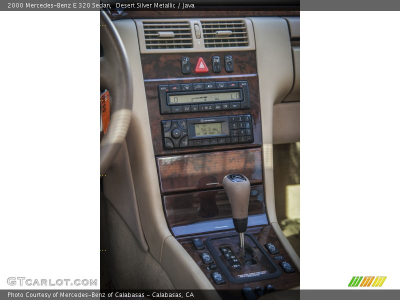 Controls of 2000 E 320 Sedan