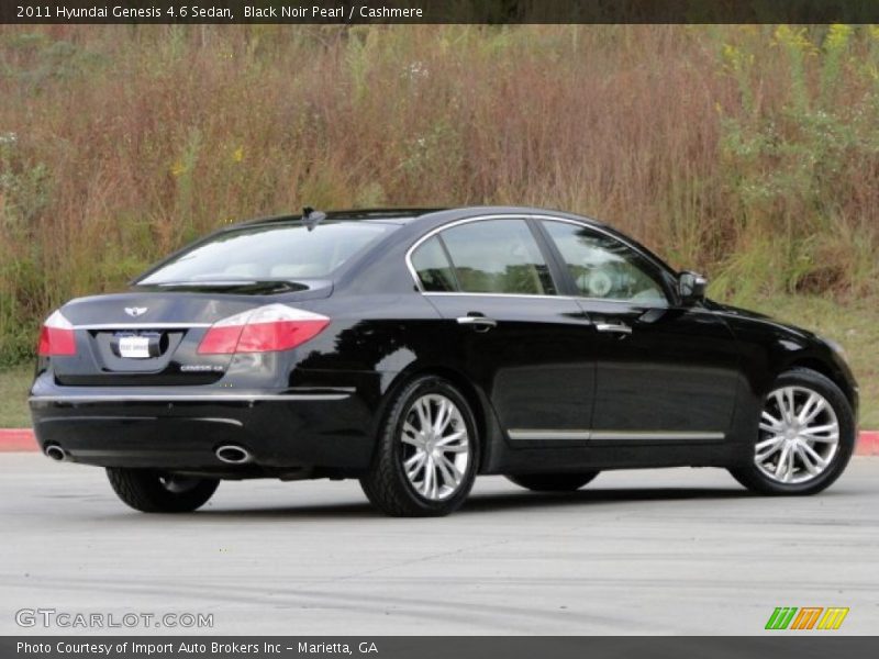 Black Noir Pearl / Cashmere 2011 Hyundai Genesis 4.6 Sedan