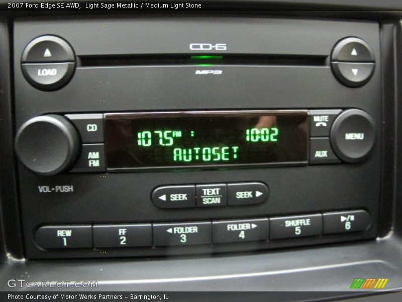 Light Sage Metallic / Medium Light Stone 2007 Ford Edge SE AWD