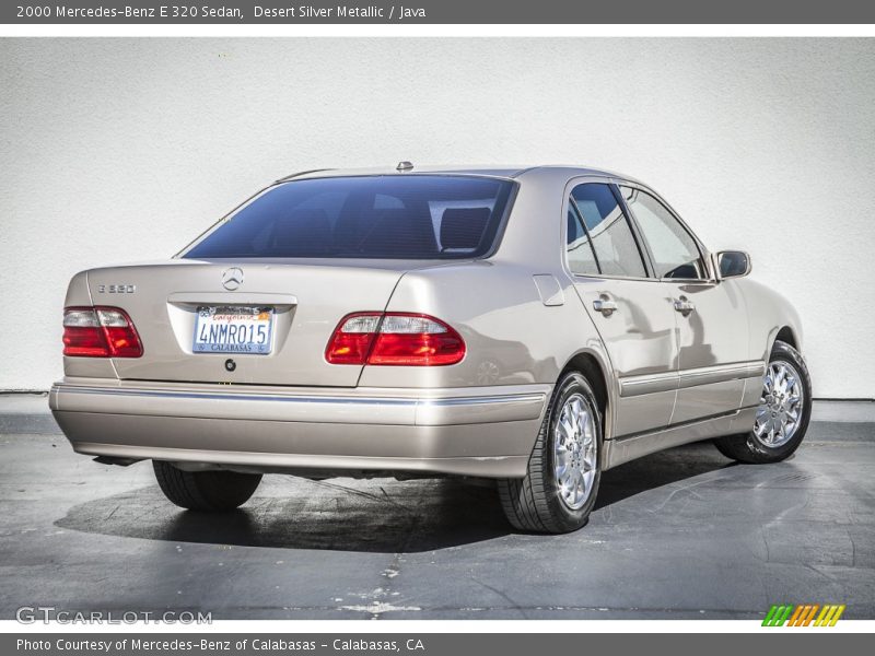 Desert Silver Metallic / Java 2000 Mercedes-Benz E 320 Sedan
