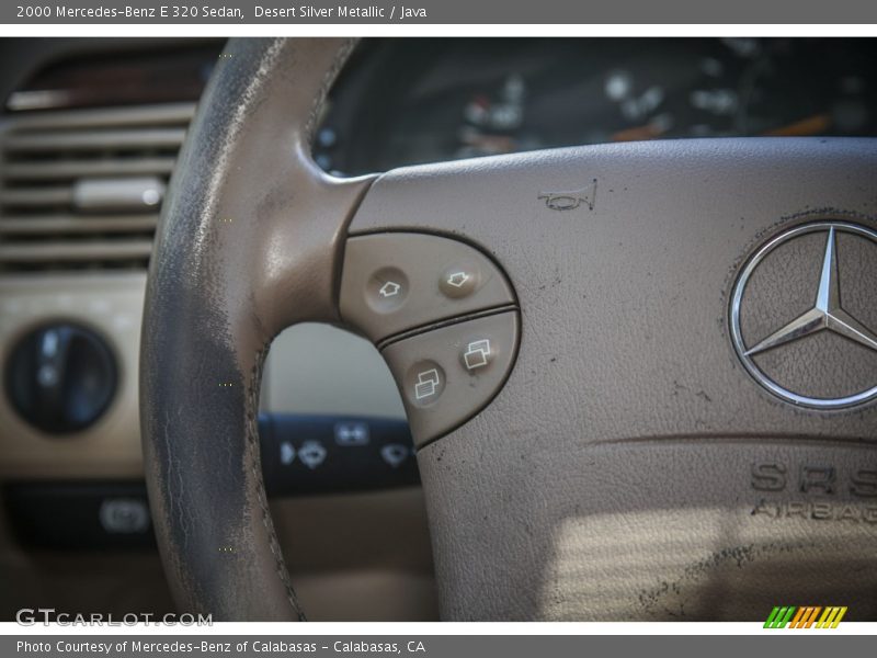 Desert Silver Metallic / Java 2000 Mercedes-Benz E 320 Sedan