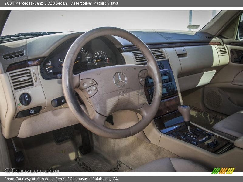 Dashboard of 2000 E 320 Sedan