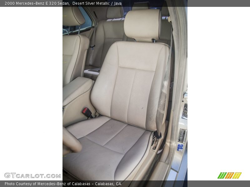 Front Seat of 2000 E 320 Sedan