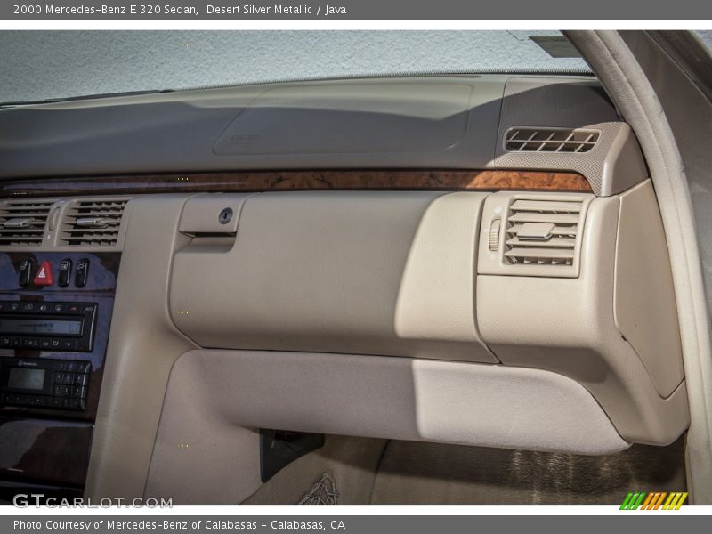 Dashboard of 2000 E 320 Sedan