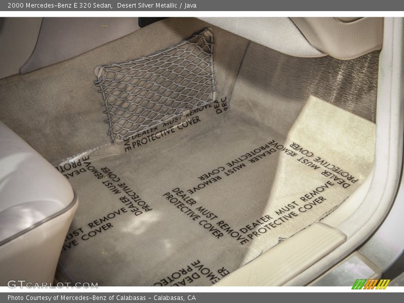 Desert Silver Metallic / Java 2000 Mercedes-Benz E 320 Sedan