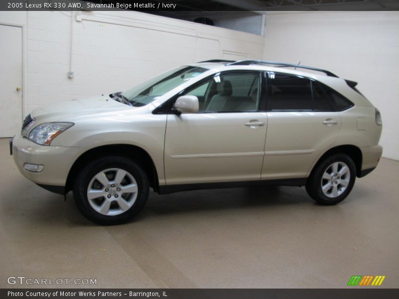 Savannah Beige Metallic / Ivory 2005 Lexus RX 330 AWD
